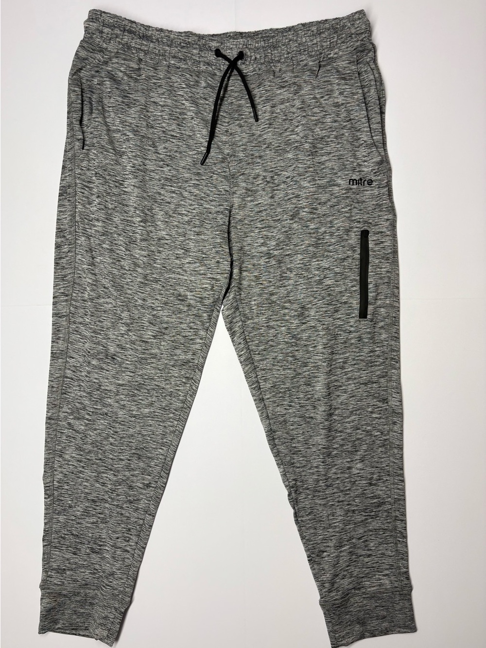 Mitre Men's Heather Grey Tech Joggers
